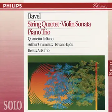 کاور آهنگ Piano Trio, M. 67: IV. Final. Animé از موریس راول