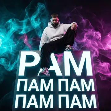 کاور Рам пам пам - Single
