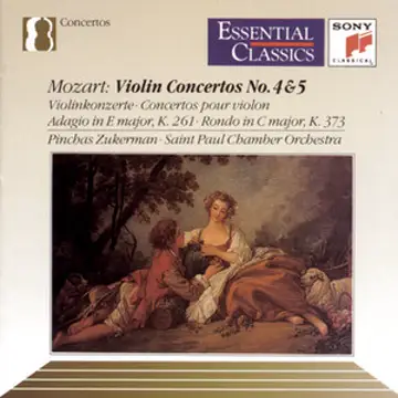 کاور آهنگ Adagio in E Major, K. 261 از ولفگانگ آمادئوس موتسارت