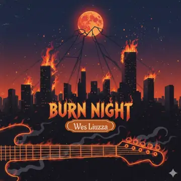 کاور Burn night - Single