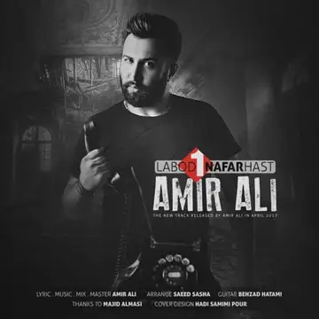 کاور آهنگ Labod Ye Nafar Hast از Amir Ali