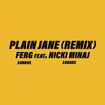 کاور آهنگ Plain Jane REMIX از A$AP Ferg، Nicki Minaj