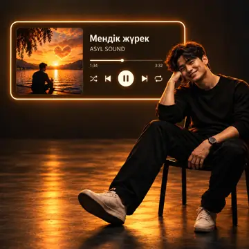 کاور آهنگ Мендік жүрек از ASYL SOUND