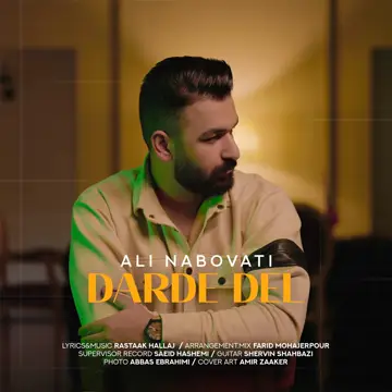 کاور آهنگ Darde Del از Ali Nabovati